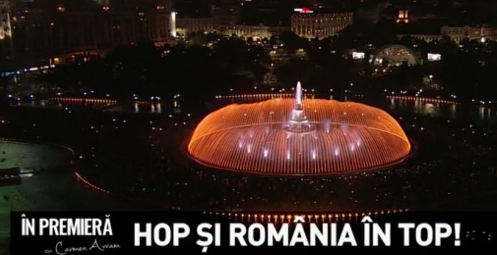 În premieră - Hop și România în top. Povestea Fântânii Unirii 