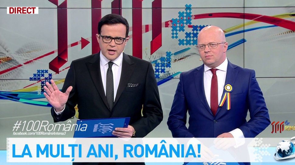 100 România. Ediție eveniment de Ziua Națională la Antena3. Cum s-a desfășurat prima probă