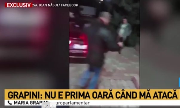 Maria Grapini, agresată de un protestatar. Bărbatul chiar a filmat incidentul și l-a postat pe Facebook VIDEO