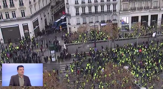 PROTESTE PARIS. Radu Tudor: Sper să nu fie alt gen de filiere care activează acolo