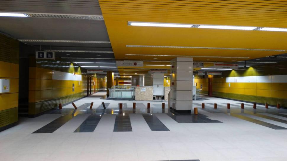 Stadiul lucrărilor la magistrala Drumul Taberei. Cum arată stația de metrou Academia Militară  565812