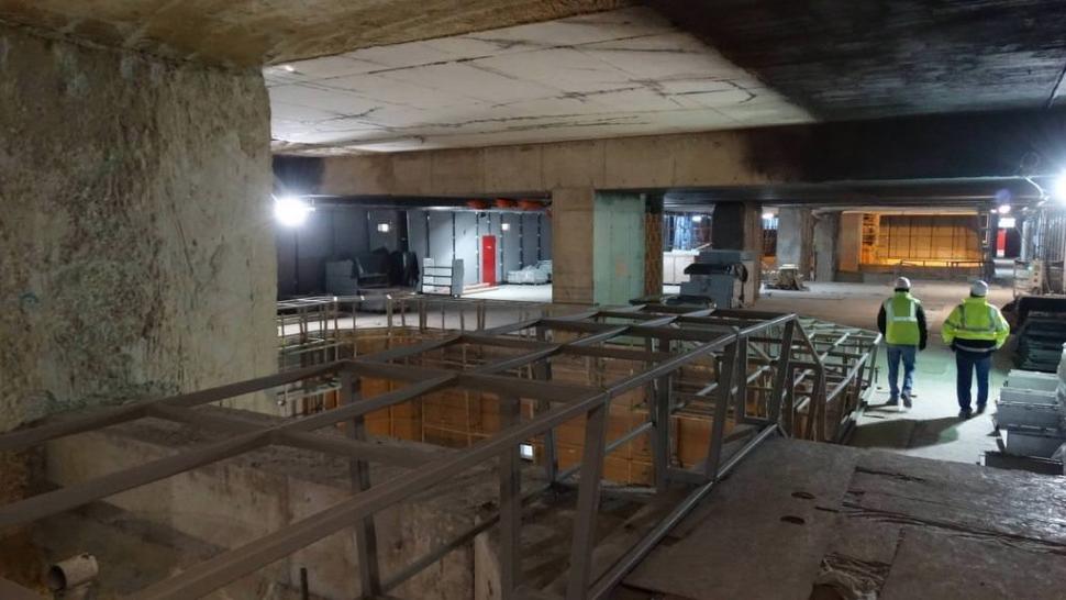 Stadiul lucrărilor la magistrala Drumul Taberei. Cum arată stația de metrou Academia Militară  565816