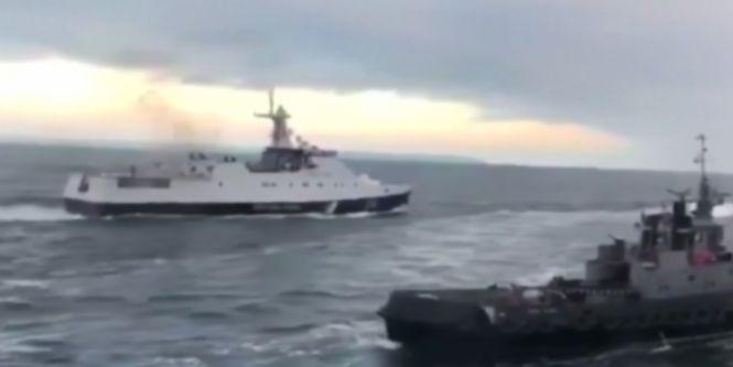 Tensiunile ruso-ucrainene, în creştere: Navă militară rusă dotată cu rachete de croazieră Kalibr, trimisă în Crimeea