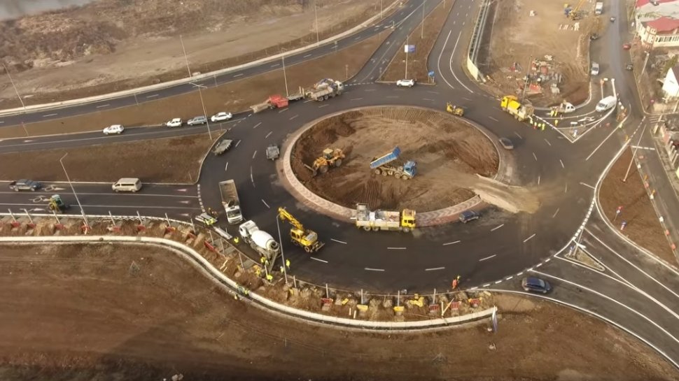 Cum arată intrarea în Bucureşti a Autostrăzii A3 Bucureşti-Ploieşti, care ar putea fi deschisă vineri - VIDEO