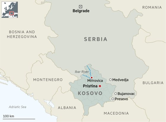 Tensiuni în Balcani. Se cere intervenție armată sârbă în Kosovo