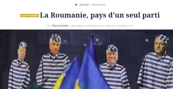 PSD dă în judecată cotidianul francez Le Figaro - surse