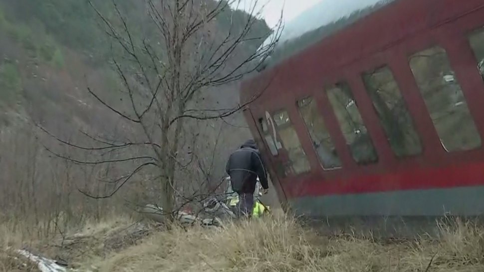 Care este starea persoanei rănite în urma incidentului feroviar din județul Hunedoara - VIDEO