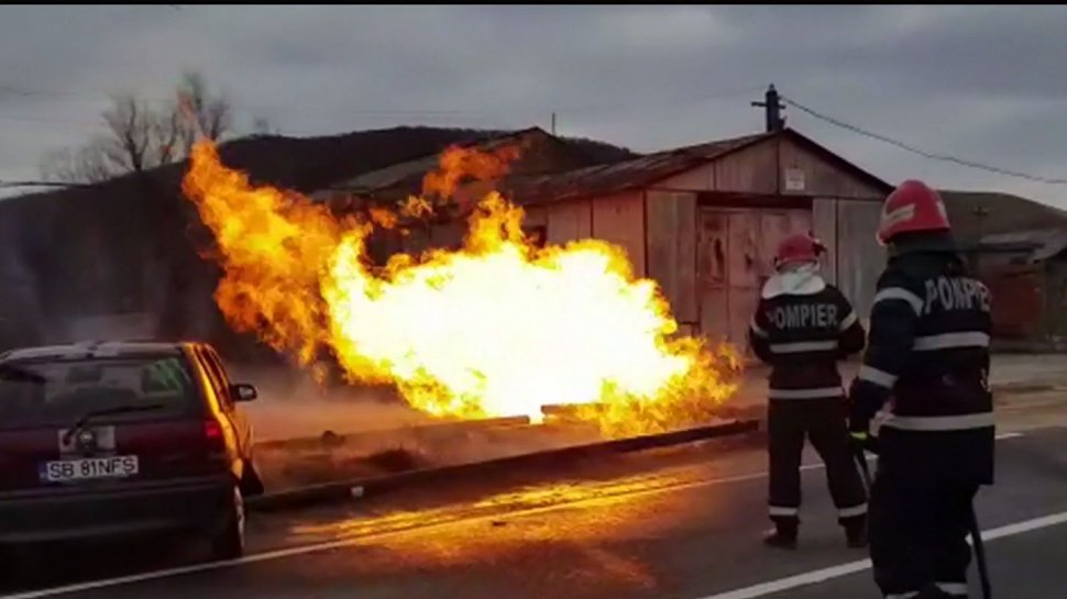 Situație revoltătoare în Alba. Un șofer băut a fost la un pas să își ucidă familia