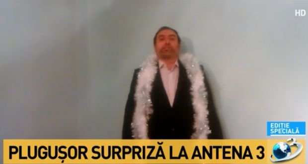 Plugușor surpriză la Antena3