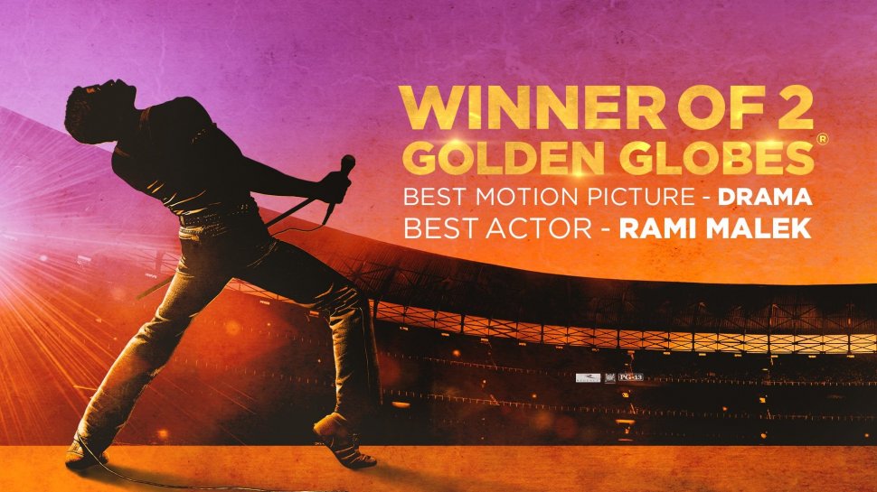 GLOBURILE DE AUR 2019.  “Bohemian Rhapsody” a câștigat trofeul pentru cel mai bun film 