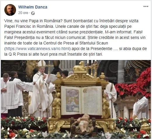 Vizita Papei Francisc în România. Aroganțe ale unor preoți catolici cu o zi înainte de anunțul oficial 571506