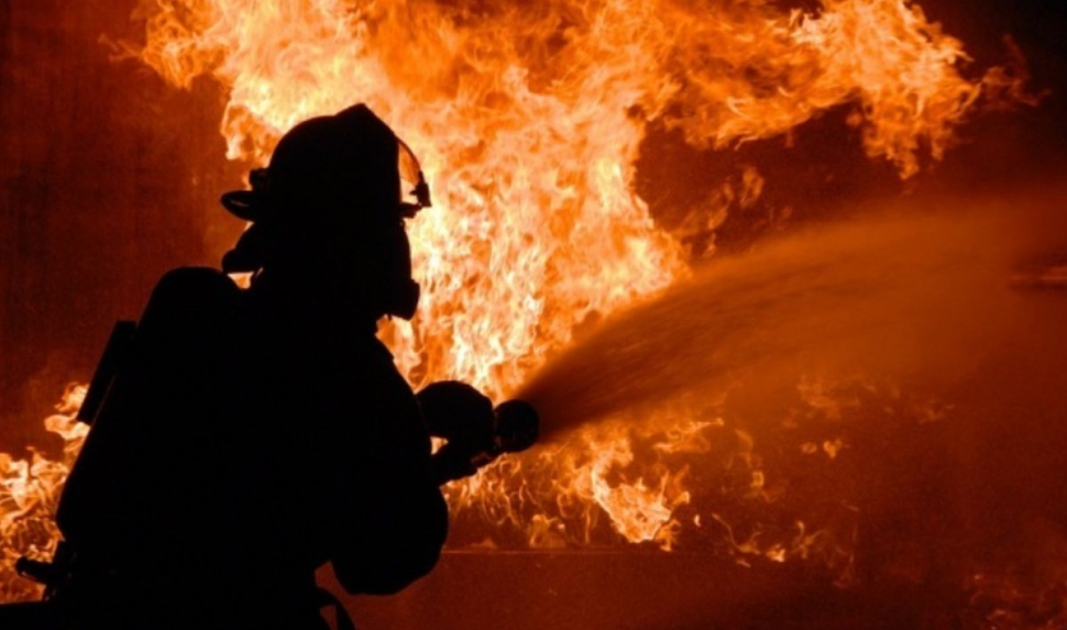 Incendiu la o cabană de vânătoare din județul Buzău