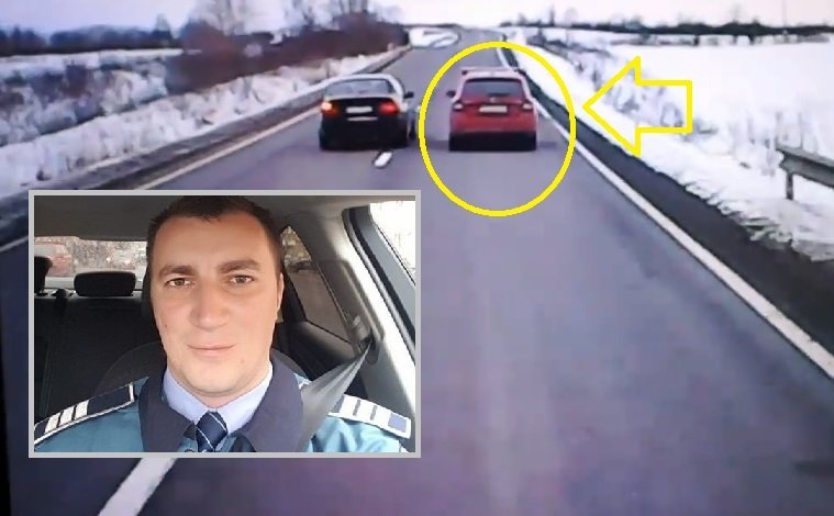 Manevra extremă a unui șofer pe DN 1. Marian Godină: "Asta chiar nu o văzusem încă!" - VIDEO 