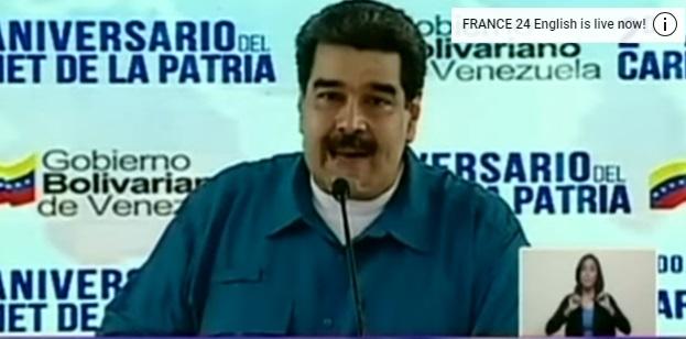 Haos în Venezuela. Maduro anunță ruperea relațiilor diplomatice cu SUA. Ciocniri pe străzi