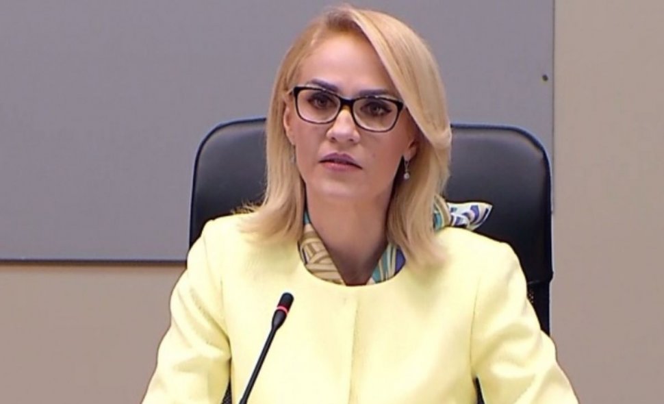 Gabriela Firea, despre proiectul de buget: „Primăria Capitalei pierde bani. Aşteptăm de la doamna prim-ministru o reacţie”