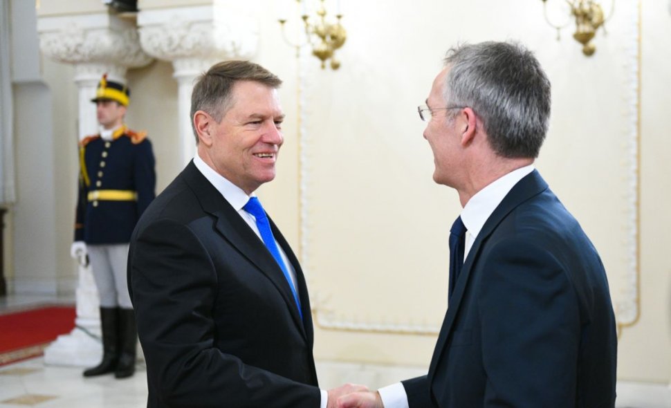 Klaus Iohannis, după întâlnirea cu secretarul general al NATO: Suntem un furnizor de securitate