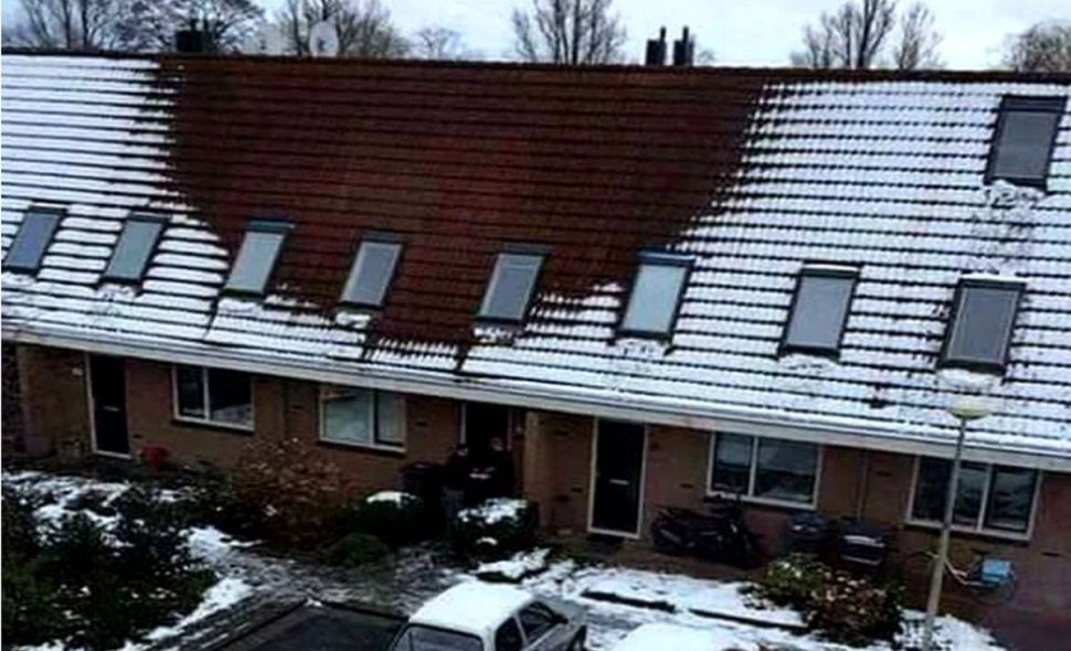 Avertismentul polițiștilor! Ce ascund acoperișurile pe care zăpada s-a topit într-un anumit fel 