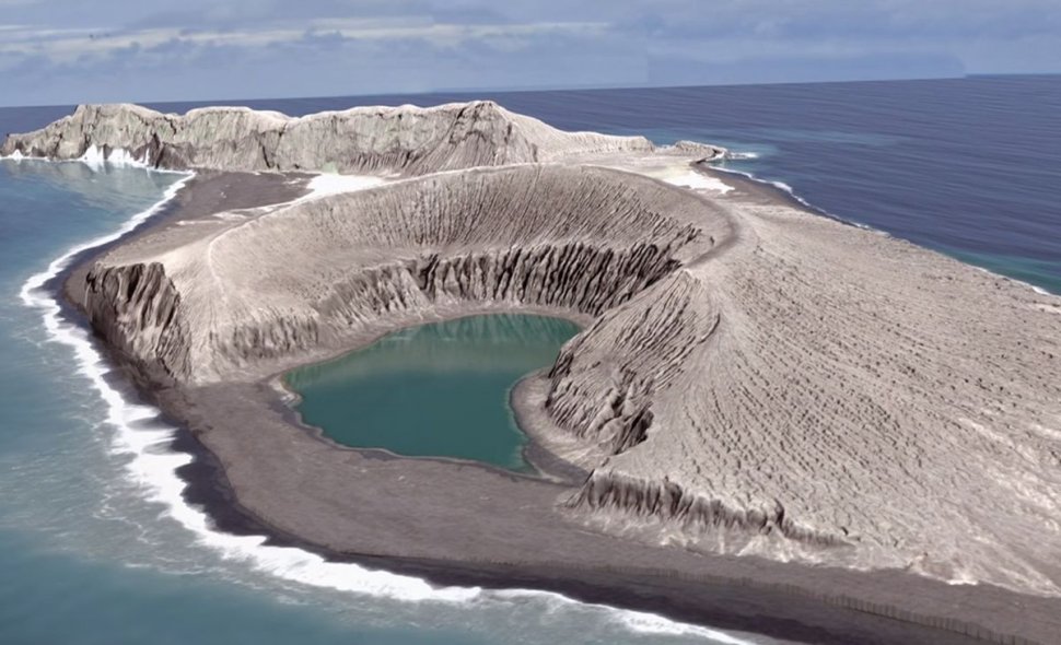 NASA publică imagini incredibile! Cum arată cea mai nouă insulă din lume - VIDEO