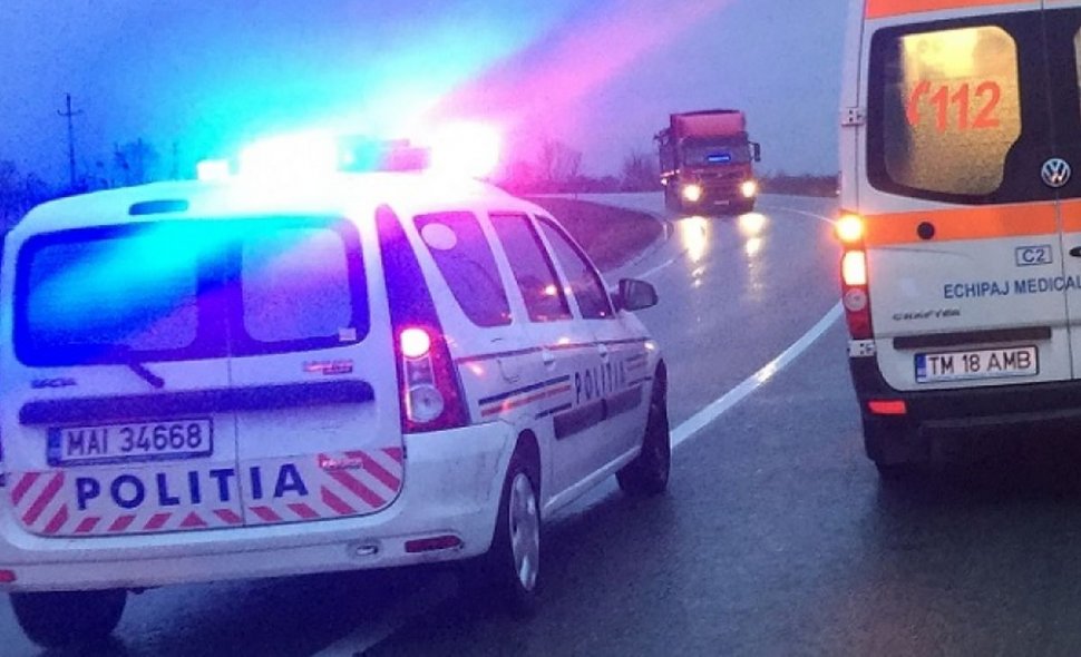 Alertă pe autostrada Lugoj-Deva! Un bărbat a anunțat că circulă cu un cadavru pe bancheta mașinii