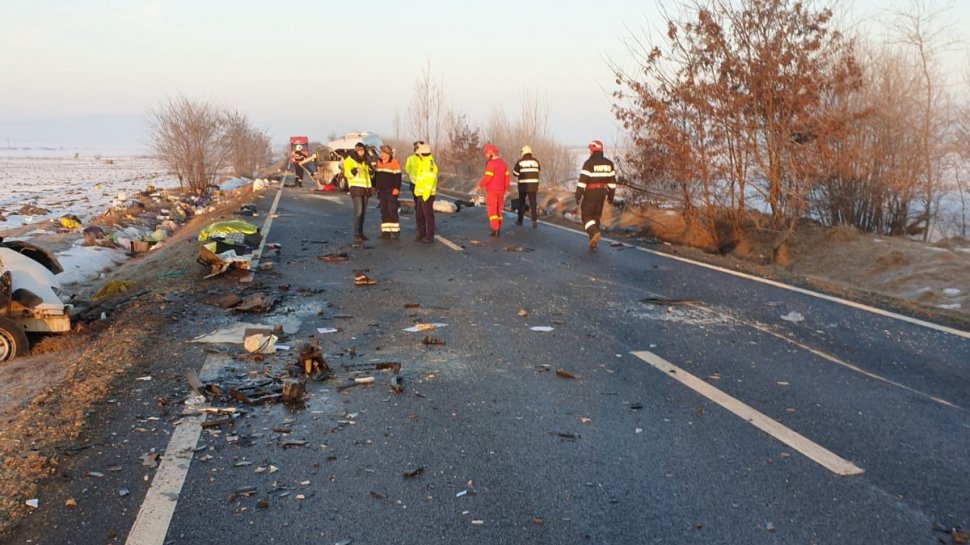 Răsturnare de situație în cazul accidentului din Suceava. Incidentul s-a întâmplat din cauza unei defecțiuni grave a microbuzului