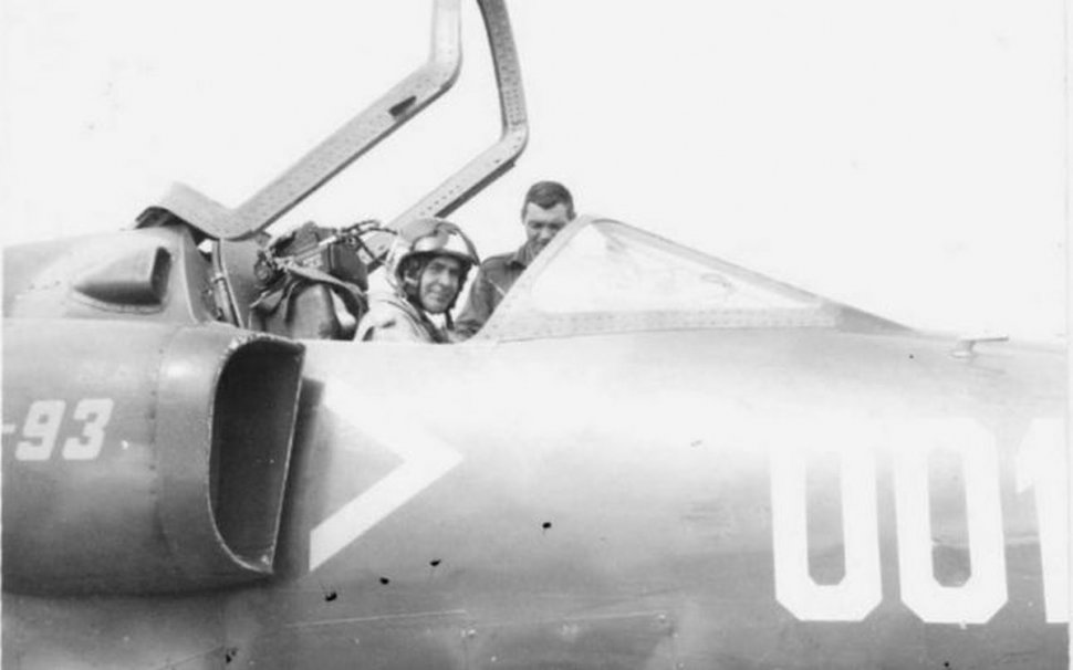 A murit aviatorul Gheorghe Stănică, cel care a executat primul zbor cu IAR -93,  avionul militar reactiv de producţie românească  