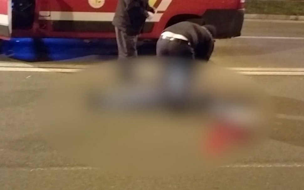Șoferul care a omorât un pieton pe trecere, în Capitală, a fost reținut