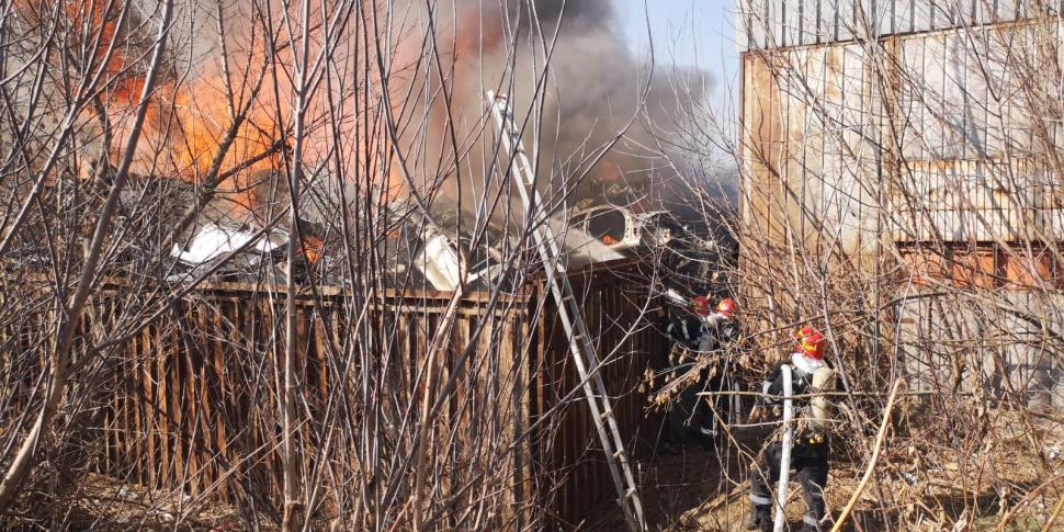 Incendiu de lângă Capitală a fost localizat: 18 autospeciale au fost alertate 578642