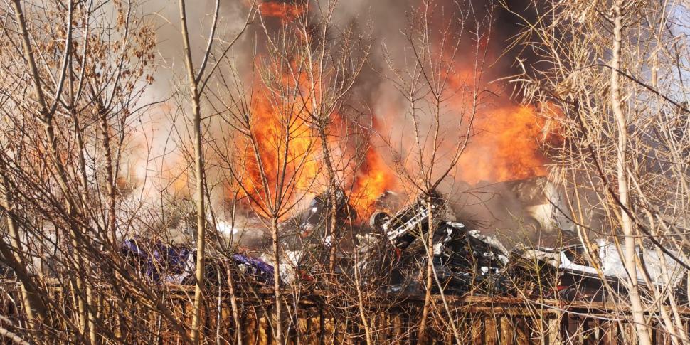 Incendiu de lângă Capitală a fost localizat: 18 autospeciale au fost alertate 578643