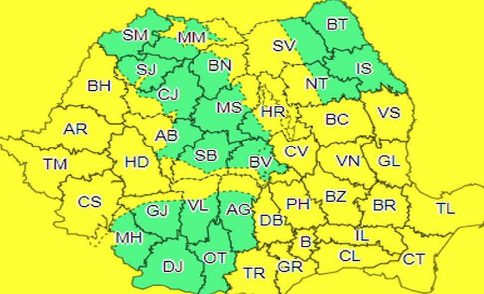 Avertisment de la meteorologi: Revine iarna! Peste jumătate din țară, sub cod galben 579182