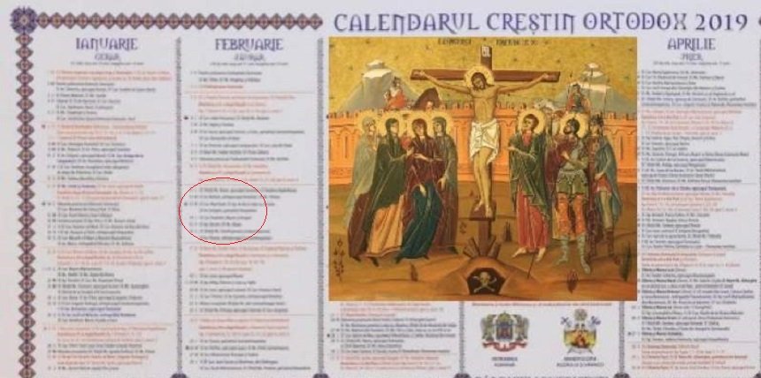 Calendar ortodox, luni, 25 februarie: Sărbătoare importantă la români! Rostește rugăciunea pentru împăcare, cea mai puternică dintre toate