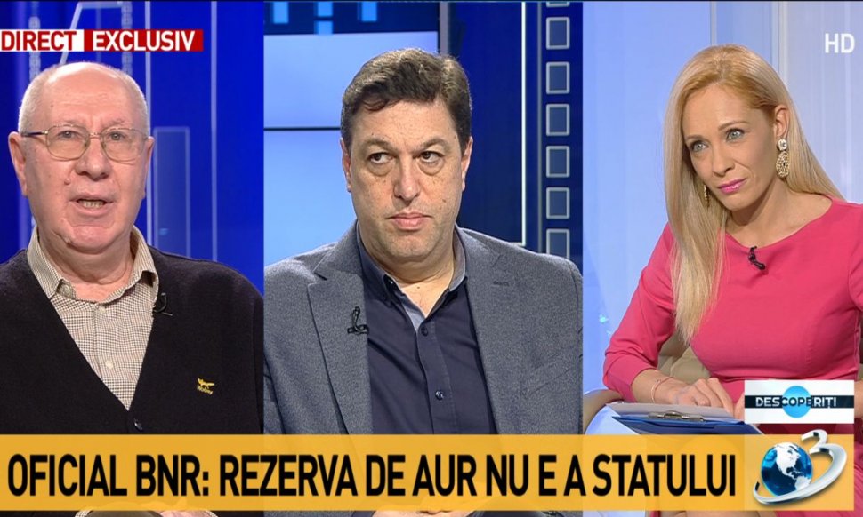 Descoperiți. Șerban Nicolae, replică dură, după ce un oficial BNR a spus că rezerva de aur nu este a statului român