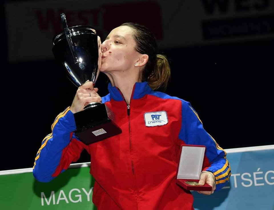 Scrimera Ana-Maria Brânză Popescu a câștigat Grand Prix-ul de la Budapesta