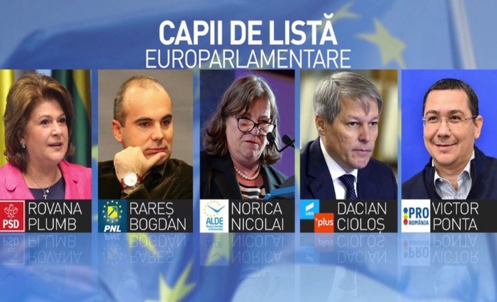 Dezvăluiri: Bătălia capilor de listă la europarlamentare