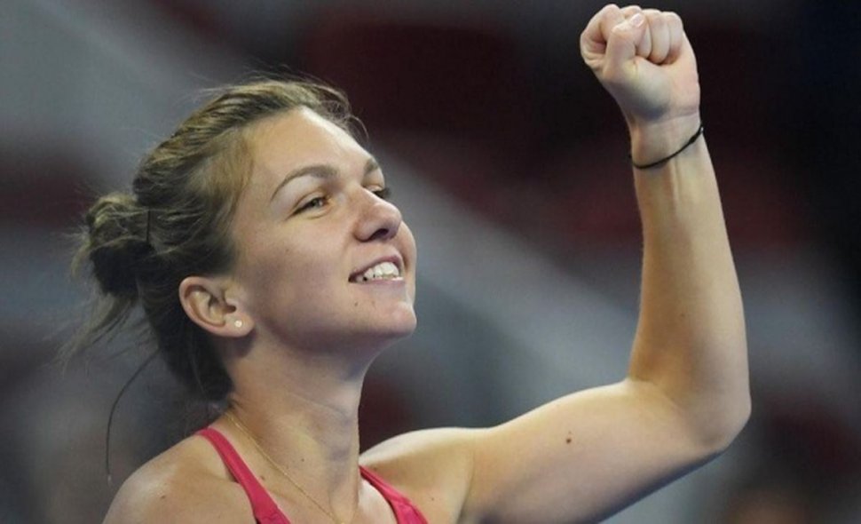 Simona Halep, victorie la proba de dublu de la Miami