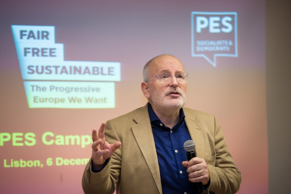 Frans Timmermans, atac la PSD și Liviu Dragnea: Un partid care nu respectă statul de drept şi drepturile fundamentale nu poate aparține socialiștilor europeni