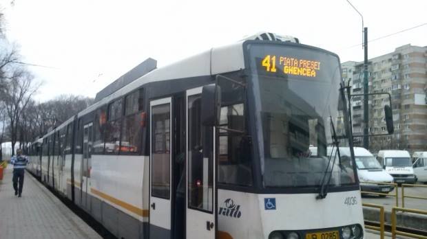 Circulația tramvaiului 41 va fi suspendată vreme de două luni pentru mai bine de jumătate din traseu