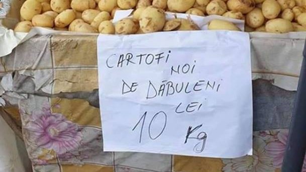 Primii cartofi românești au ajuns în piețe. E incredibil cât a ajuns să coste un kilogram - FOTO