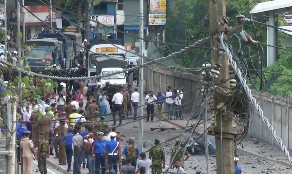 O nouă explozie zguduie Sri Lanka. Un dispozitiv exploziv a fost detonat în apropierea unei biserici