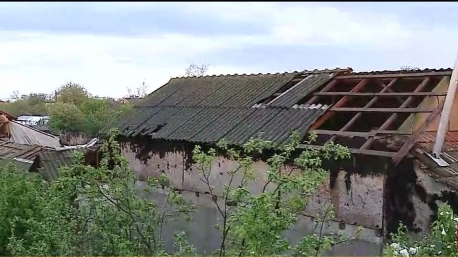 Imaginile dezastrului din urma tornadei care a lovit localitatea Dragalina - VIDEO