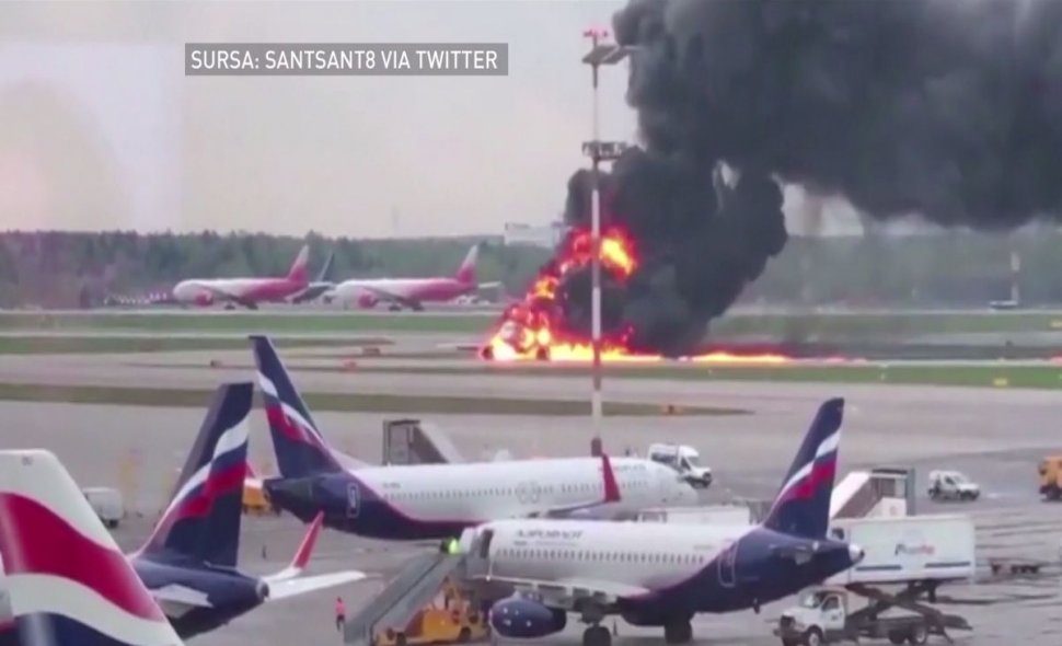 Noi imagini de la tragedia aviatică din Rusia, unde au murit 45 de persoane - VIDEO cu un puternic impact emoțional