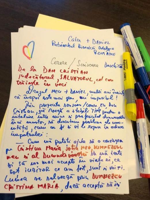 Dan Cămârzan, milionarul care și-a ucis bunica, își dorea o întâlnire cu Patriarhul. I-a redactat chiar o scrisoare cu inimioare - FOTO 592730