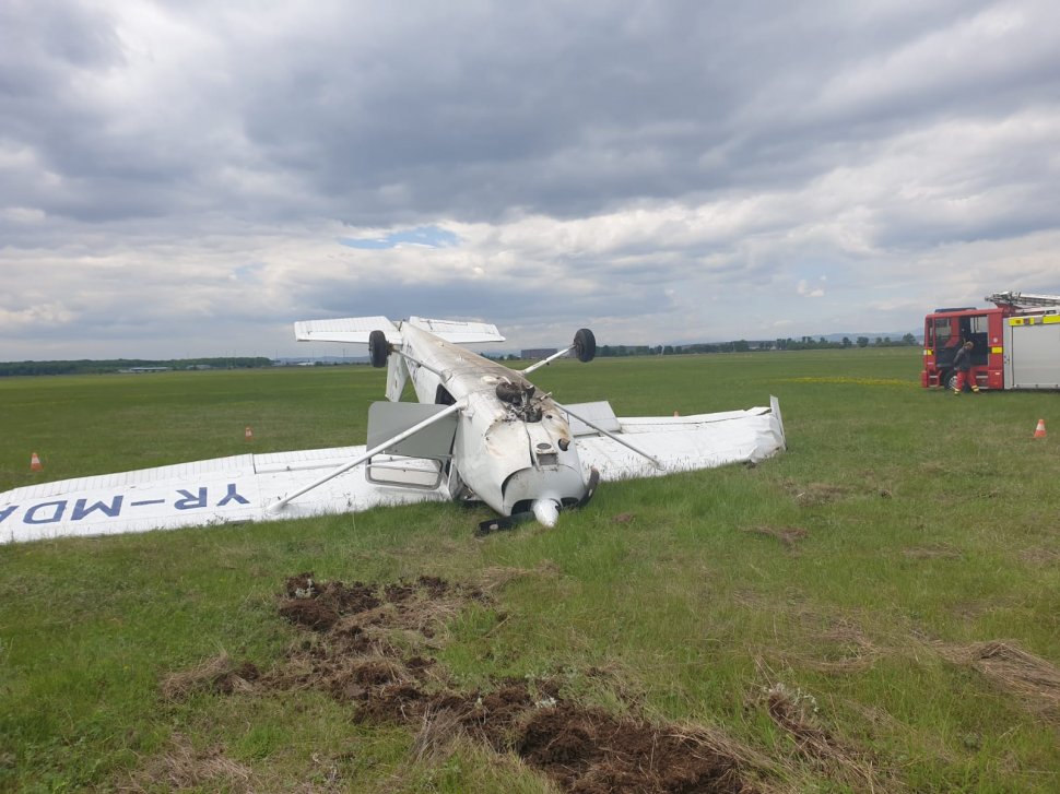 Incident aviatic grav. Un avion s-a prăbușit lângă Ploiești