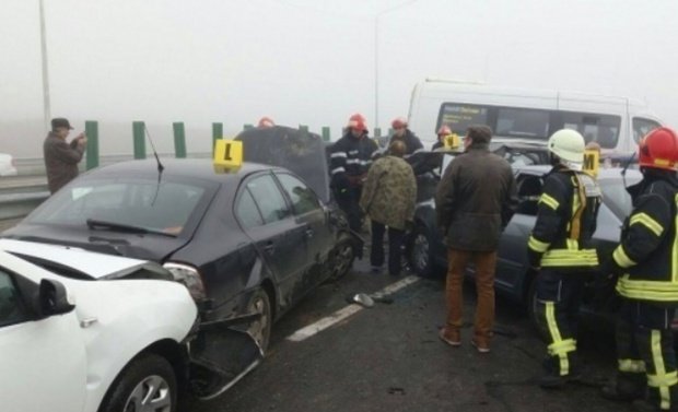 Carambol pe Autostrada Bucureşti-Piteşti: Nouă maşini au fost implicate