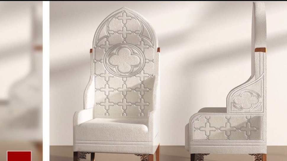 Cum va arăta scaunul pe care va sta Papa Francisc şi unde a fost construit - VIDEO