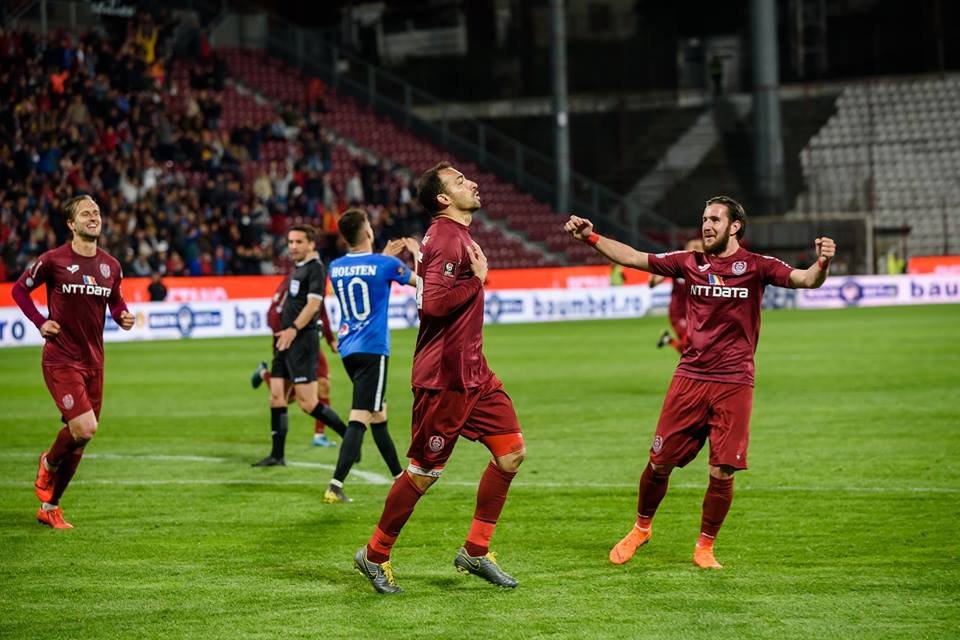 CFR Cluj a câștigat titlul în Liga I pentru al doilea an consecutiv