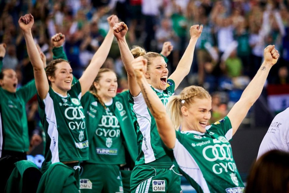 Gyori Audi ETO KC, echipa Crinei Pintea, a câștigat Liga Campionilor la handbal feminin