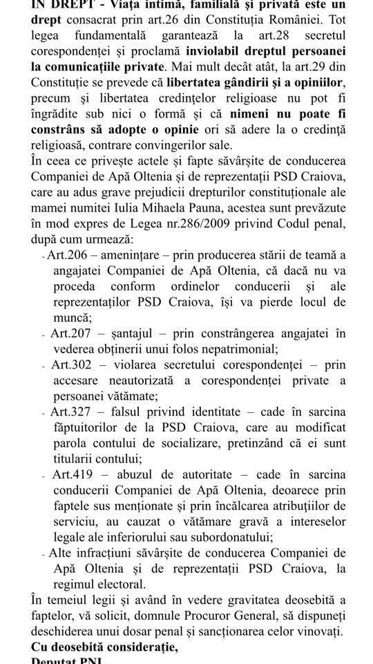 Claudiu Manda, denunțat de un deputat PNL pe motiv că ar cere parolele de Facebook ale angajaților. „Am făcut plângere penală și sper ca procurorii sa declanșeze o anchetă” 594289