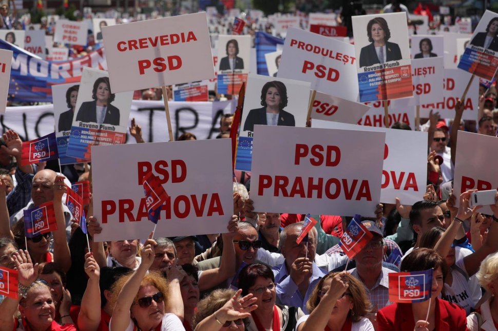 Alegeri Europarlamentare 2019. Miting electoral PSD la Târgoviște. Rovana Plumb: Rămânem în picioare, oricât ne-ar ataca!