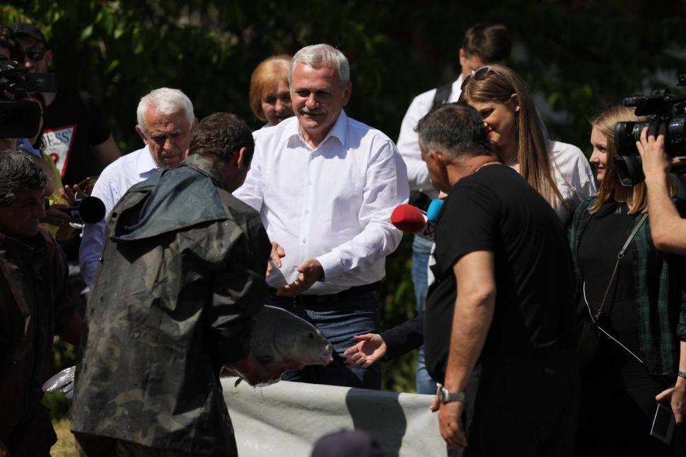 Liviu Dragnea: Vom demara rapid un program național de repopulare a Dunării și a Deltei Dunării cu cu puiet de crap, somn, șalău 594677