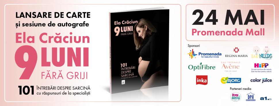 Vedete și jurnaliști vor fi alături de Ela Crăciun pentru lansarea primei sale cărți 595232